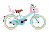 Little Miss 18 Inch 28 cm Girls Coaster Brake Turquoise-0