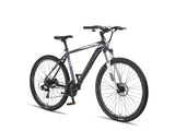 Mirage MTB 27.5 Inch 50 cm Unisex 21SP Hydraulic Disc Brake Anthracite/White-1