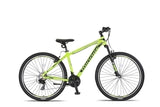 Mirage Cropped MTB 27.5 Inch 50 cm Unisex 21SP Rim Brakes Lime/Black-0
