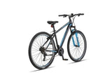 Mirage Cropped MTB 27.5 Inch 50 cm Unisex 21SP Rim Brakes Black/Blue-2