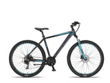 Mirage MTB 27.5 Inch 50 cm Unisex 21SP Hydraulic Disc Brake Black/Turquoise-0