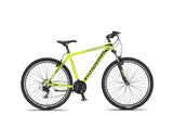 Mirage Oversized MTB 27.5 Inch 50 cm Unisex 21SP Rim Brakes Lime/Black-0