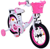 Ashley 14 Inch 22,5 cm Girls Coaster Brake White/Pink-2