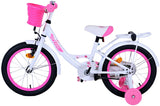 Ashley 16 Inch 23 cm Girls Coaster Brake White/Pink-1