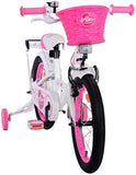 Ashley 16 Inch 23 cm Girls Coaster Brake White/Pink-2