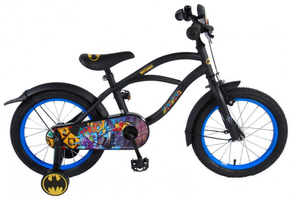 Batman 16 Inch 28 cm Boys Coaster Brake Black-0