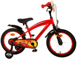 Cars 16 Inch 28 cm Boys Coaster Brake Red/Black-0