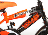 Sportivo 12 Inch 21,5 cm Boys Coaster Brake Orange/Black-5