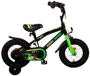 Super GT 12 Inch 21,5 cm Boys Coaster Brake Black/Green-0