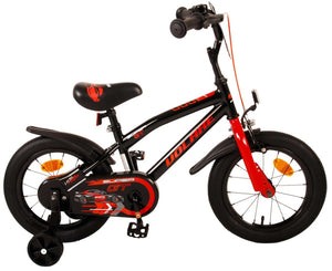 Super GT 14 Inch 22 cm Boys Coaster Brake Black/Red-0