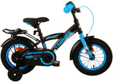 Thombike 12 Inch 21,5 cm Boys Coaster Brake Black/Blue-0