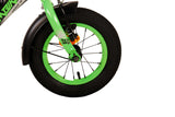 Thombike 12 Inch 21,5 cm Boys Coaster Brake Black/Green-5