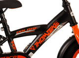 Thombike 12 Inch 21,5 cm Boys Coaster Brake Black/Orange-4