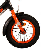 Thombike 12 Inch 21,5 cm Boys Coaster Brake Black/Orange-5