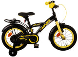 Thombike 14 Inch 22,5 cm Boys Coaster Brake Black/Yellow-0