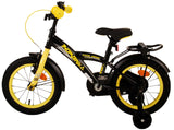 Thombike 14 Inch 22,5 cm Boys Coaster Brake Black/Yellow-1