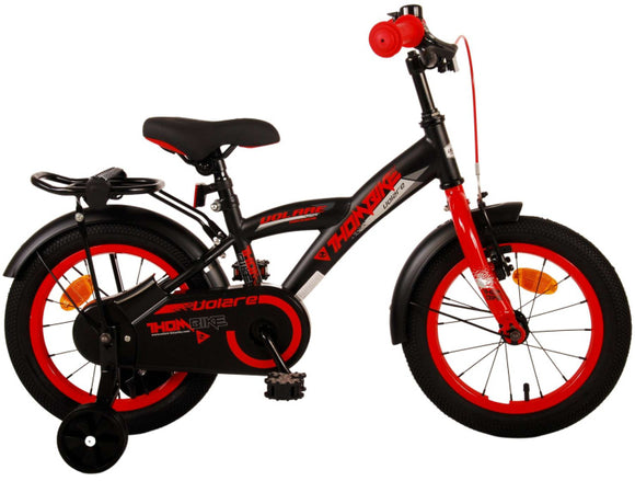 Thombike 14 Inch 22,5 cm Boys Coaster Brake Black/Red-0