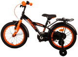 Thombike 16 Inch 23 cm Boys Coaster Brake Black/Orange-1