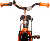 Thombike 16 Inch 23 cm Boys Coaster Brake Black/Orange-3