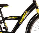 Thombike 26 Inch 33 cm Boys Coaster Brake Black/Yellow-3