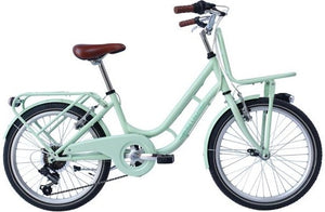 Retro 22 Inch 34 cm Girls 6SP Rim Brakes Light Green-0