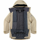 Ski Jacket Salomon Stance Cargo Beige Men-7