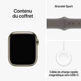 Smartwatch Apple Series 9 Brown Golden 45 mm-1