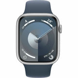 Smartwatch Apple Series 9 Blue Silver 45 mm-5