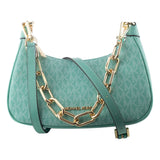 Women's Handbag Michael Kors 35S2G4CU1B-SEAFOAM Blue 24 x 12 x 7 cm-1