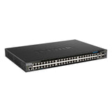 Switch D-Link DGS-1520-52MP 44xGE 4 x 2.5GBase-T PoE-3
