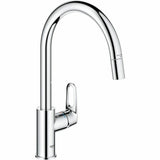 Mixer Tap Grohe Start Flow - 30569000 Brass C-shaped-0