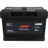 Car Battery FORMULA 1 F110868 760 A 12 V 70 Ah-0