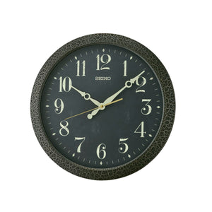 Wall Clock Seiko QXA815K Black Plastic-0