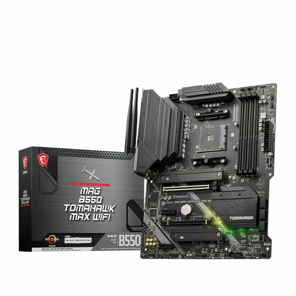 Motherboard MSI MAG B550 TOMAHAWK MAX WIFI ATX AMD AM4 AMD B550-0