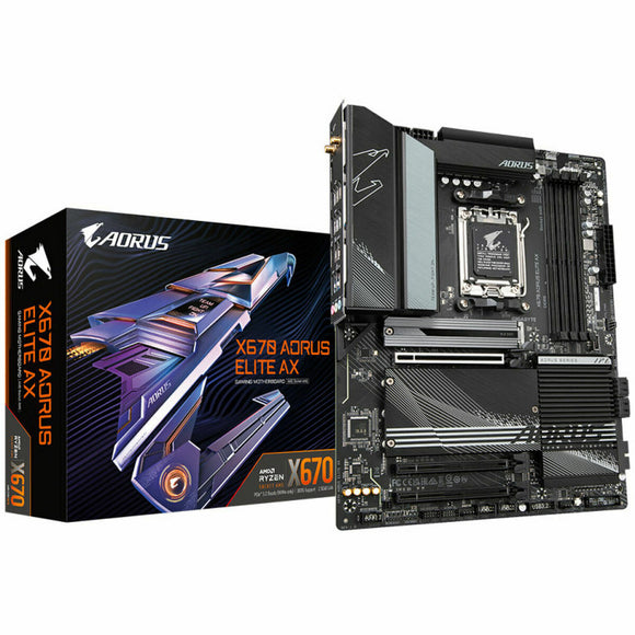 Материнська плата Gigabyte X670 AORUS ELITE AX AMD AM5 AMD X670