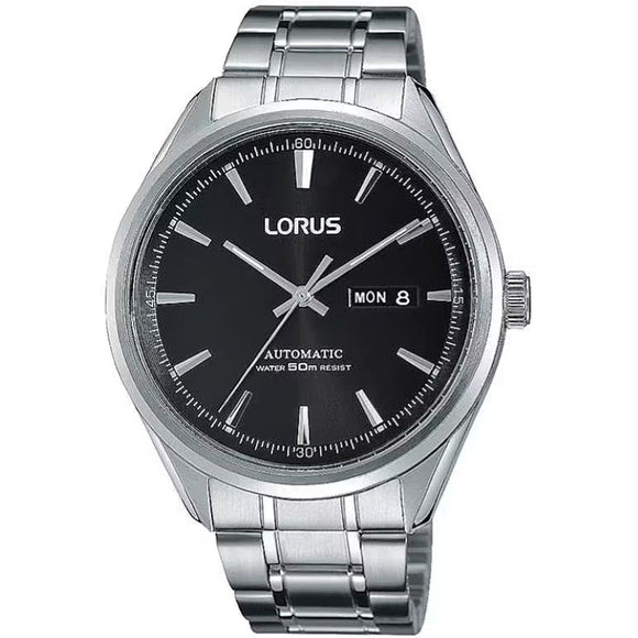 Men's Watch Lorus RL435AX9 Black Silver-0