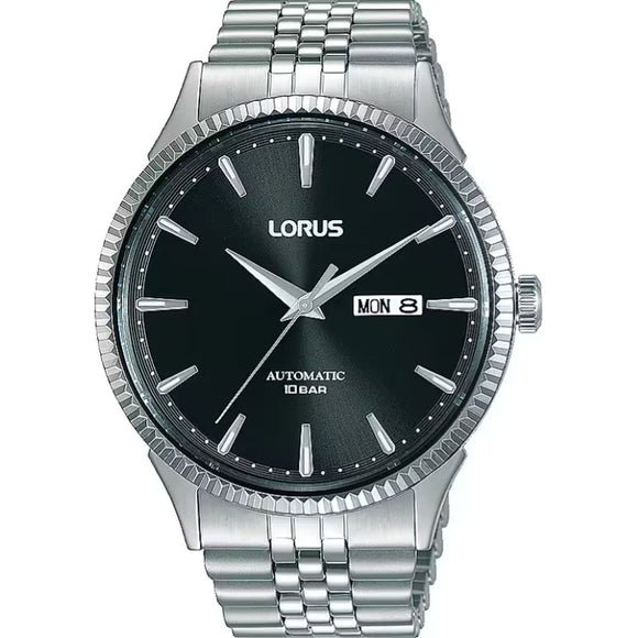 Men's Watch Lorus RL471AX9 Black Silver-0
