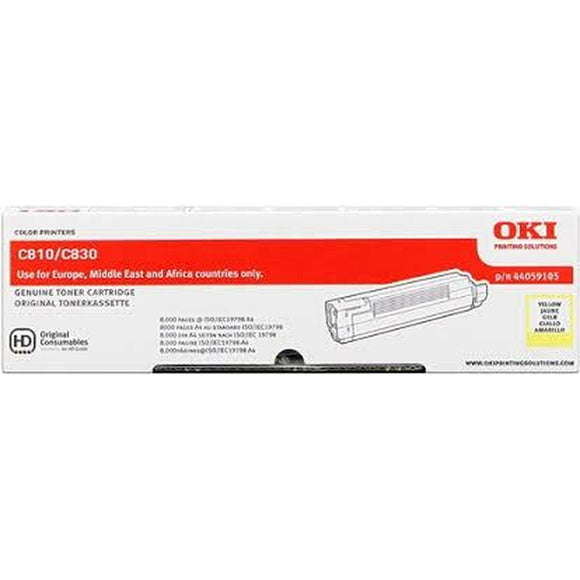 Toner OKI 44059105 Yellow-0