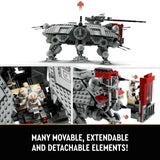Playset   Lego Star Wars 75337 AT-TE Walker         1082 Pieces-4