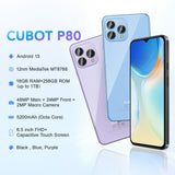 Smartphone Cubot P80 8 GB RAM 6,6" 256 GB Blue-1