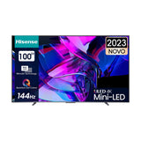 Smart TV Hisense 100U7KQ 100" 4K Ultra HD LED Dolby Atmos AMD FreeSync-0