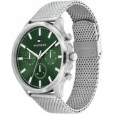 Men's Watch Tommy Hilfiger 1683474 Green Silver-4