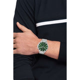 Men's Watch Tommy Hilfiger 1683474 Green Silver-2