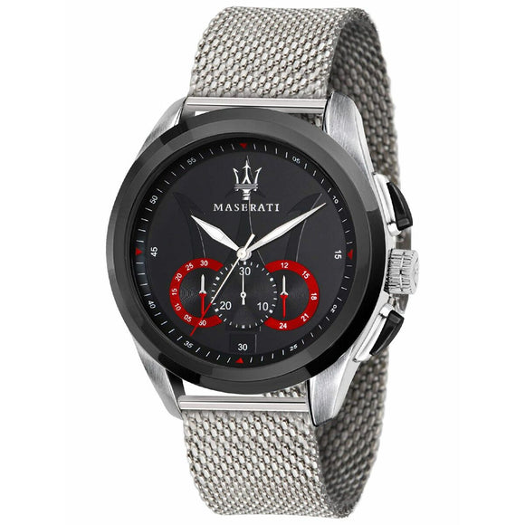 Unisex Watch Maserati TRAGUARDO Black (Ø 45 mm)-0