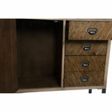 Sideboard DKD Home Decor Metal Wood (80 x 30 x 80 cm)-2