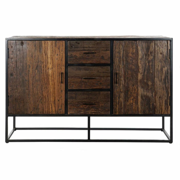 Sideboard DKD Home Decor Wood Metal Mango wood (140 x 43 x 91 cm)-0