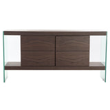 Sideboard DKD Home Decor Crystal MDF Wood (160 x 45 x 80 cm)-4