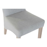 Chair DKD Home Decor Linen Rubber wood (44 x 58 x 107 cm)-6