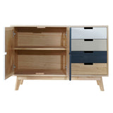 Sideboard DKD Home Decor Paolownia wood MDF Wood (100 x 35 x 65 cm)-4