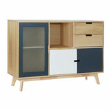 Sideboard DKD Home Decor Crystal Paolownia wood MDF Wood (120 x 35 x 80 cm)-0
